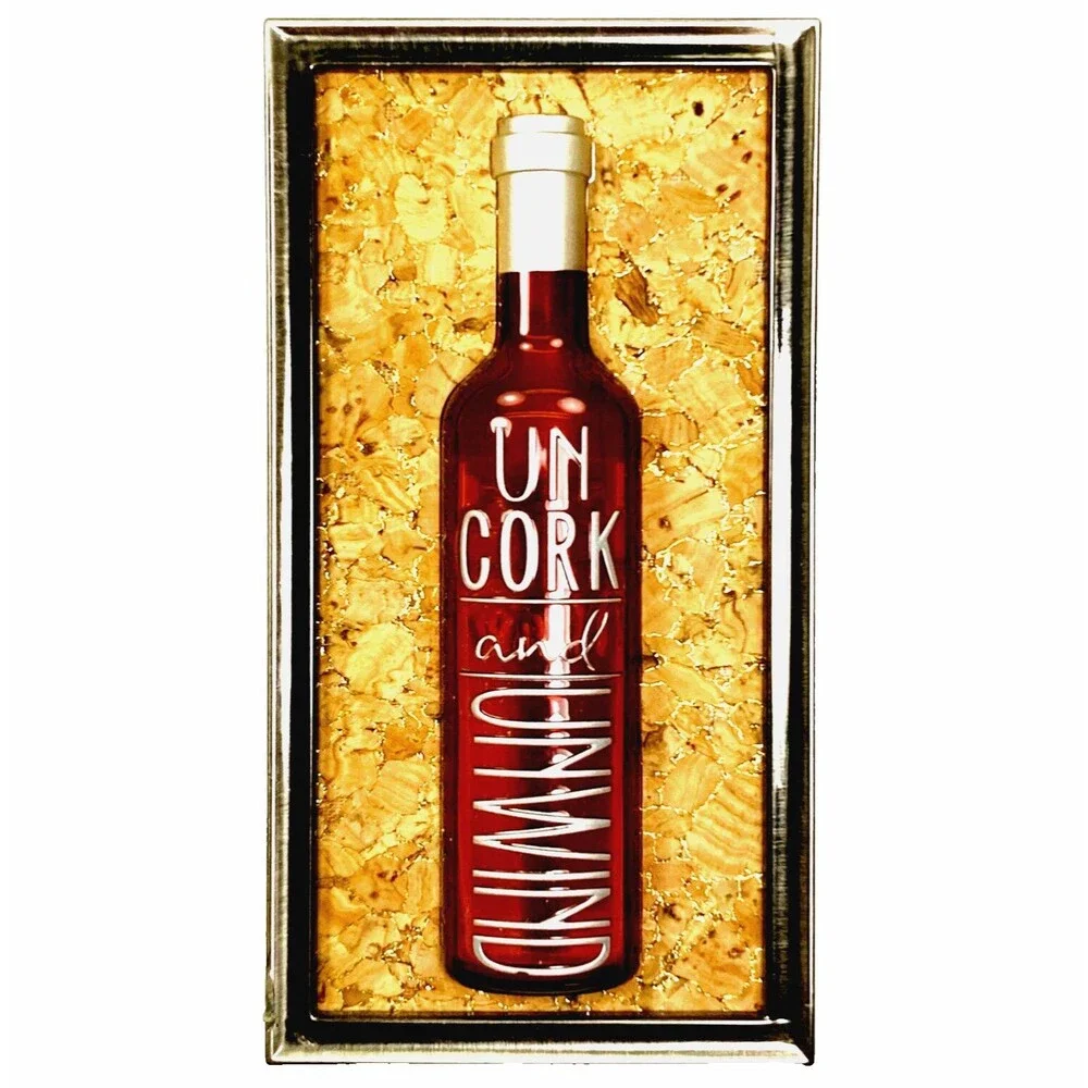 Wallflowers Plug In Red Wine Bottle Nightlight Bath & Body Works Uncork Unwind